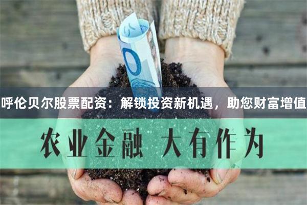 呼伦贝尔股票配资：解锁投资新机遇，助您财富增值